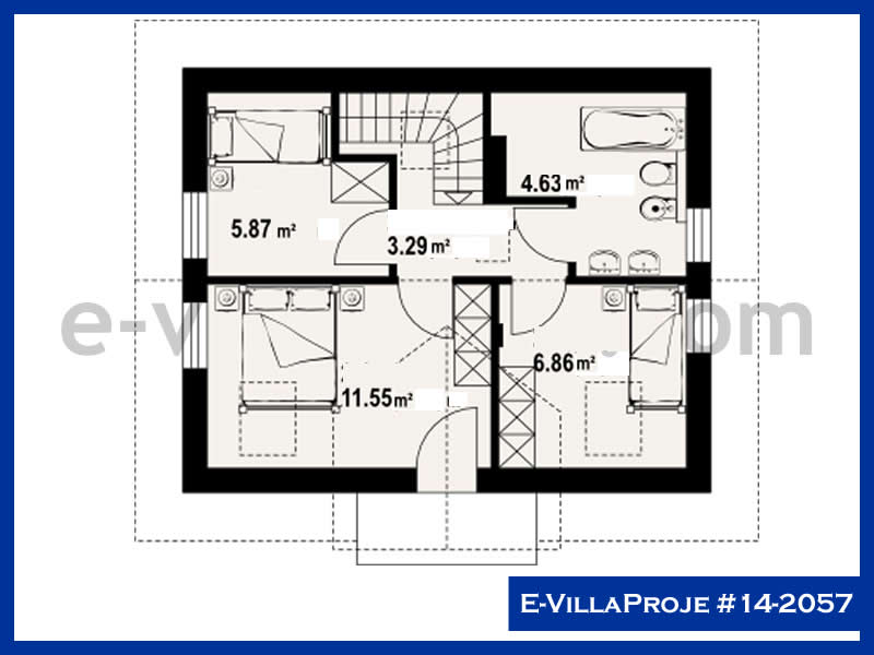 E-VillaProje #14-2057 Ev Villa Projesi Model Detayları