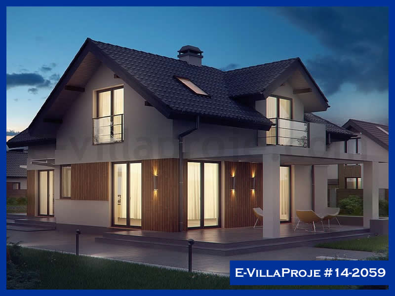 E-VillaProje #14-2059 Ev Villa Projesi Model Detayları