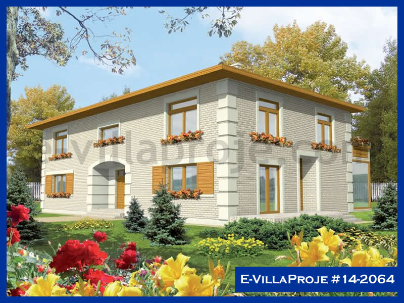 E-VillaProje #14-2064 Ev Villa Projesi Model Detayları