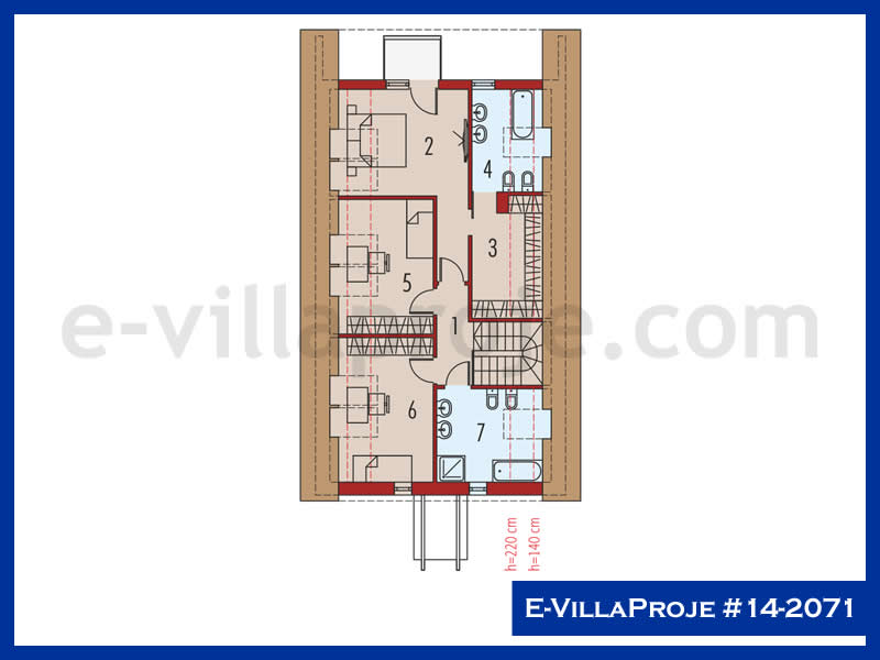 E-VillaProje #14-2071 Ev Villa Projesi Model Detayları