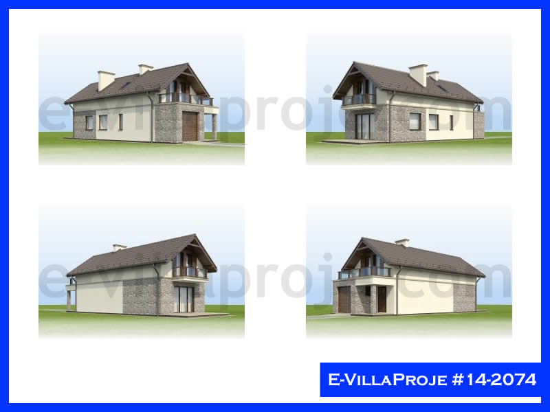 E-VillaProje #14-2074 Ev Villa Projesi Model Detayları