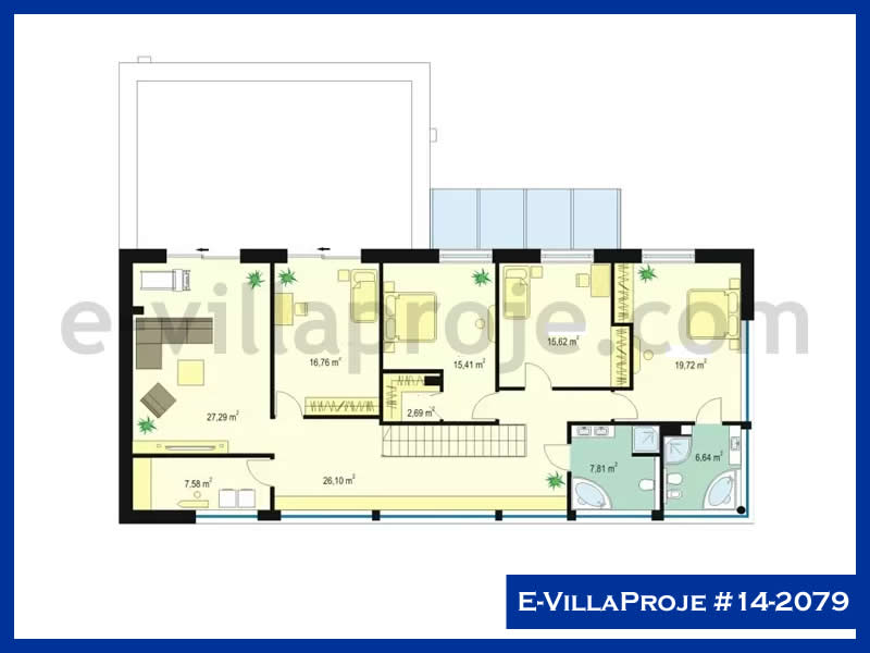 E-VillaProje #14-2079 Ev Villa Projesi Model Detayları