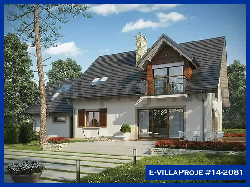 E-VillaProje #14-2081 Ev Villa Projesi Model Detayları