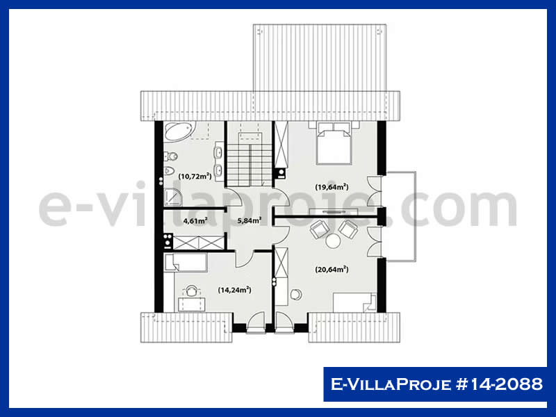 E-VillaProje #14-2088 Ev Villa Projesi Model Detayları