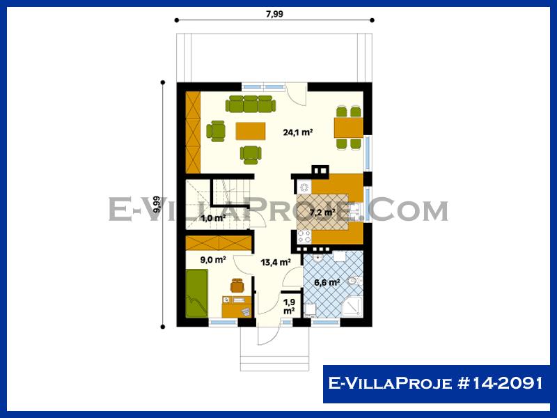 E-VillaProje #14-2091 Ev Villa Projesi Model Detayları